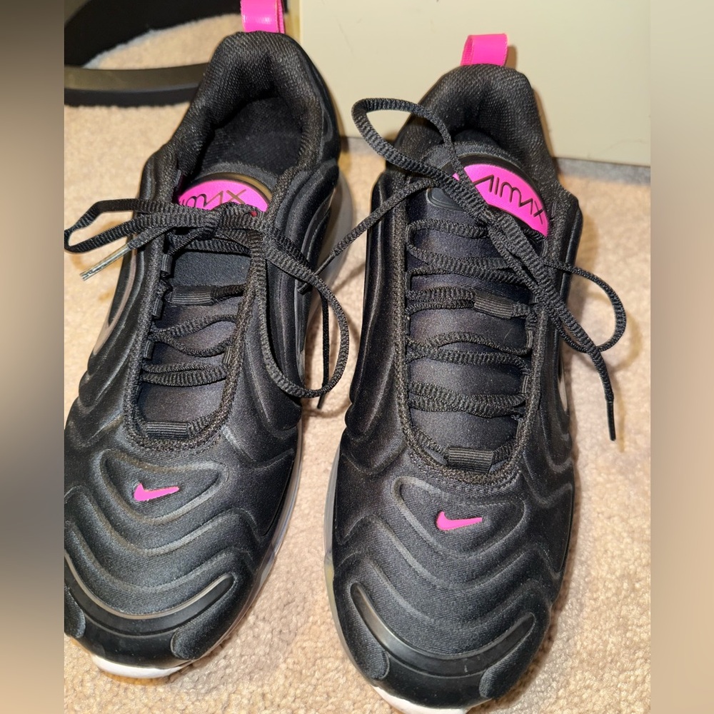 Nike Air Max Black with Pink Highlights